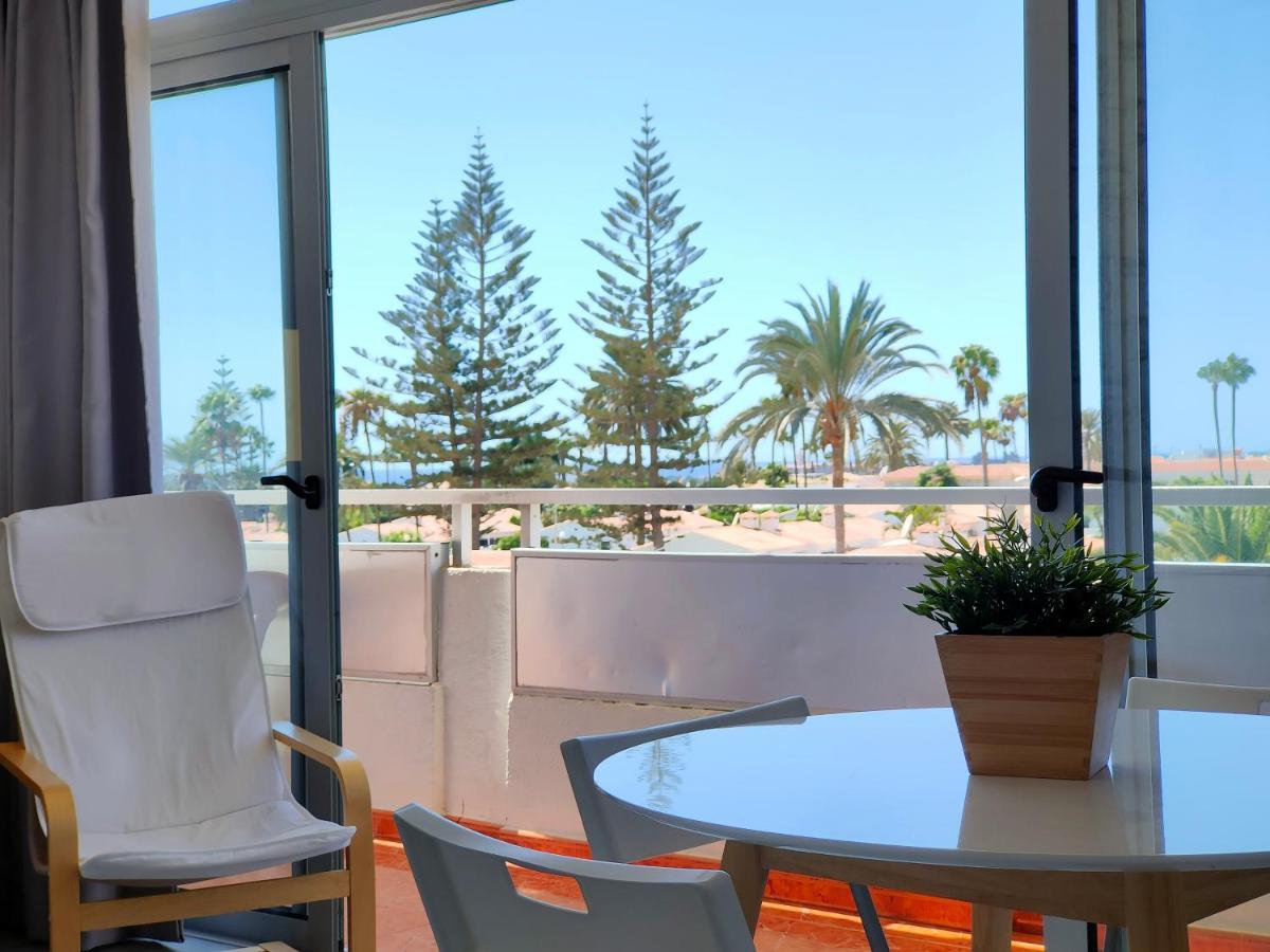 Canarian Holiday Home - Yumbo Luxury Apartment 马斯帕洛马斯 外观 照片