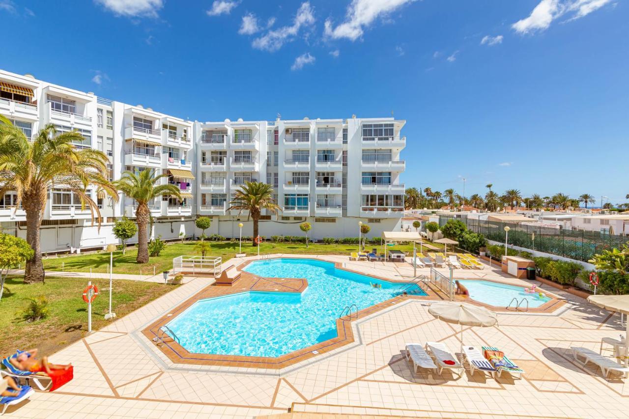 Canarian Holiday Home - Yumbo Luxury Apartment 马斯帕洛马斯 外观 照片